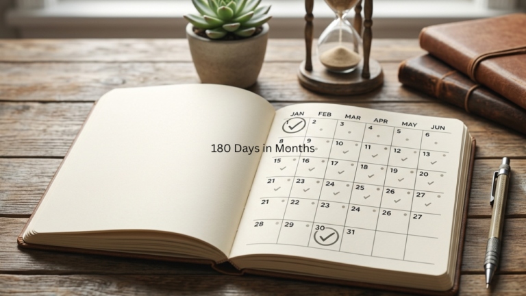 180 Days in Months: A Complete Guide to the 6-Month Timeline