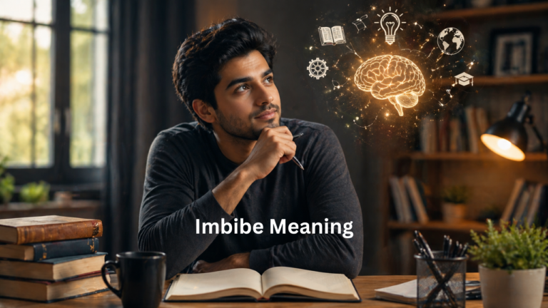 Imbibe Meaning: Definition, Usage, Examples, and Easy Explanation